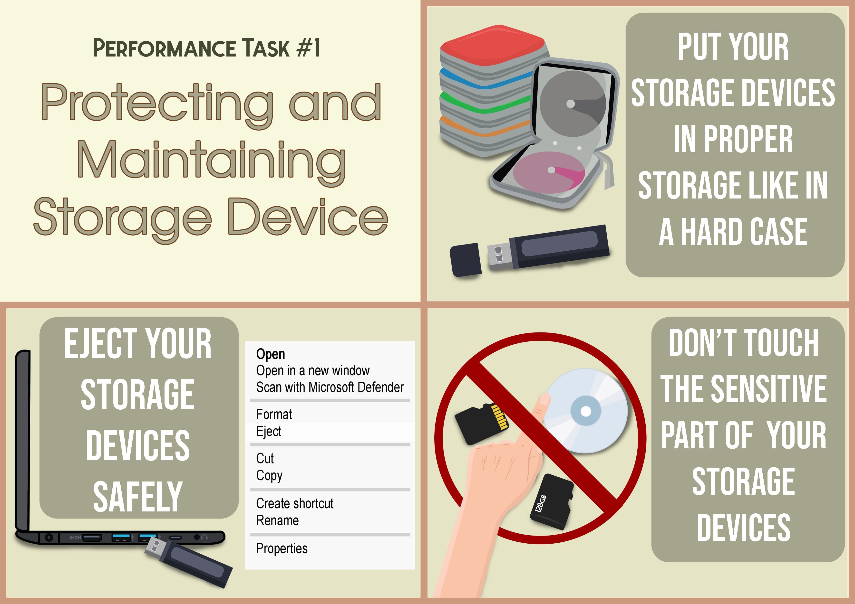 Protecting and Maintaining Storage Device
